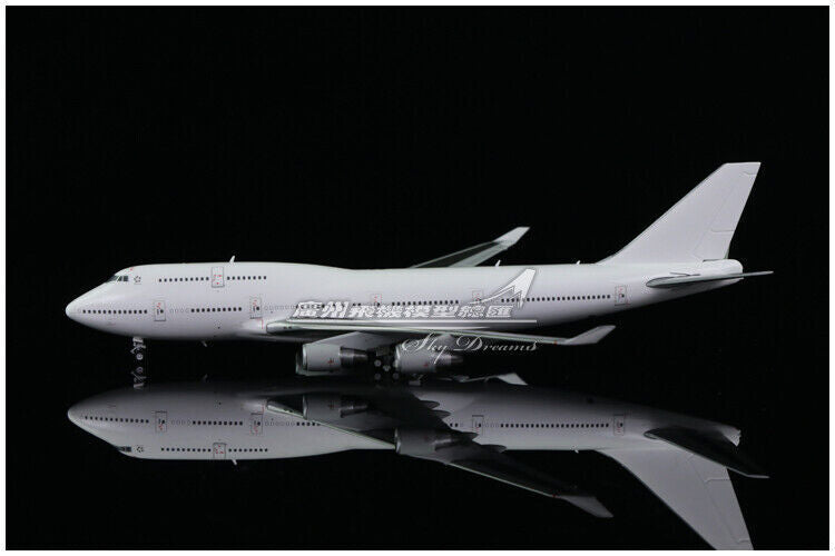 1:400 JC Wings BOEING 747-400 Passenger Blank Airplane Diecast Aircraft Model
