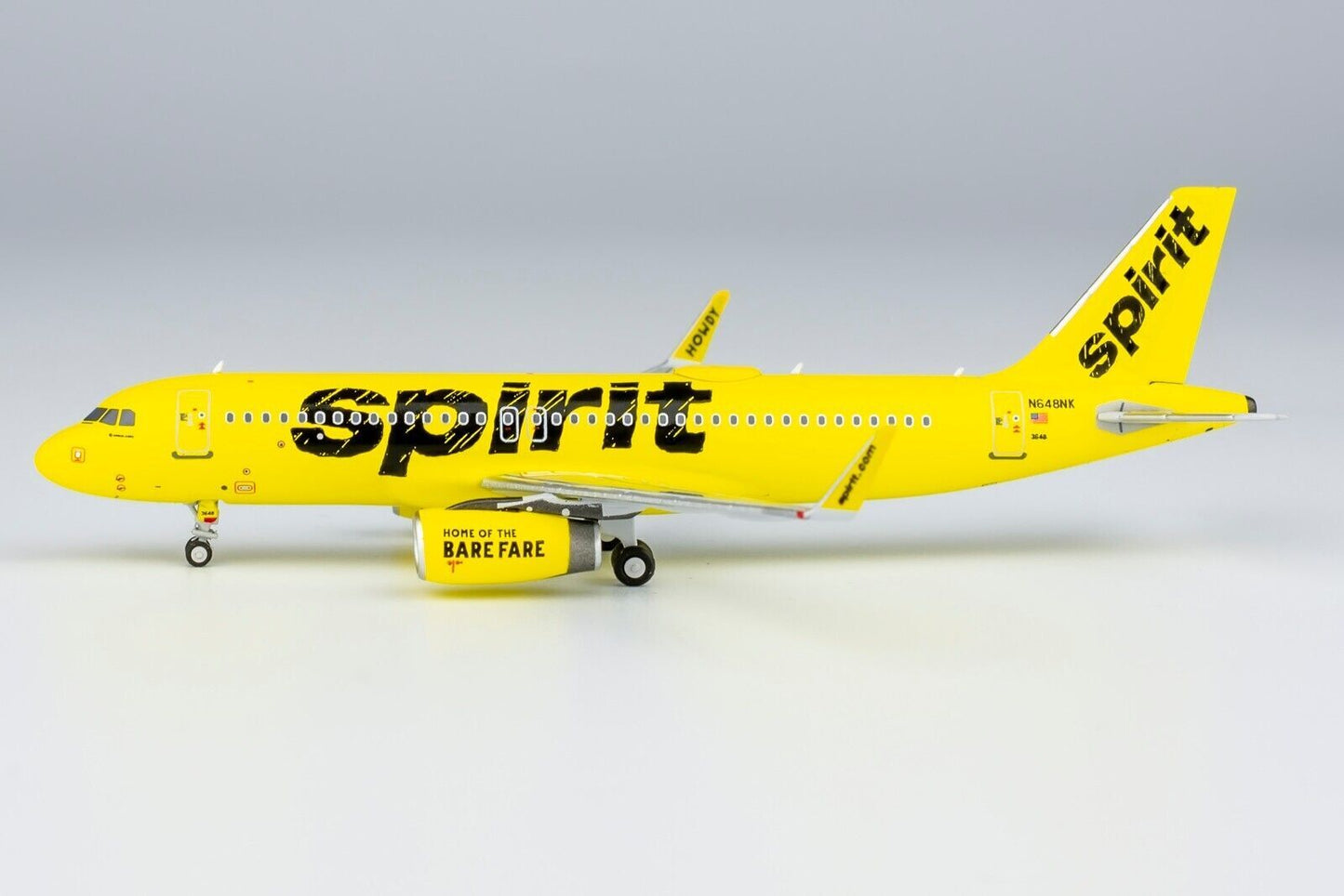 1:400 NG Model Spirit Airline AIRBUS A320 Passenger Plane Diecast Aircraft Model