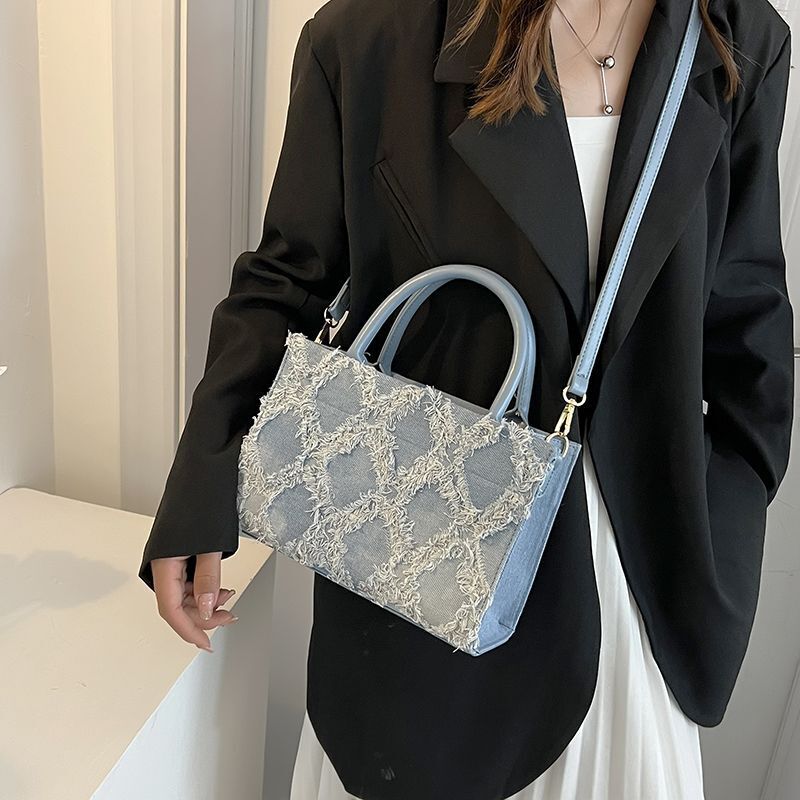 Denim Totes Shoulder Crossbody Bag Handbag Purse Messenger Bags High Quality 1PC