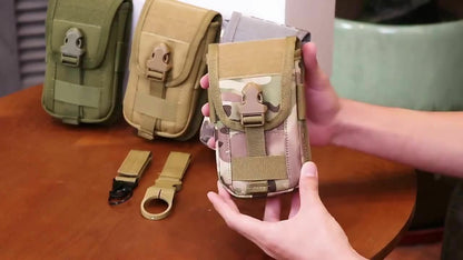 Outdoor Camouflage Bag Waist Belt Pouch Sports Hunting Multifunctional Tactical