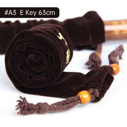 Flute Shakuhachi Storage Case Bag Bamboo Flute Protection Lint Drawstring Bag