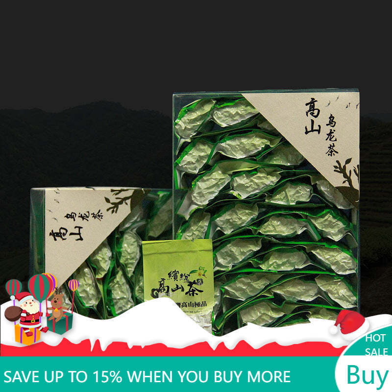250g High Mountain Oolong Tea Taiwan Jinxuan Oolong Tea Organic Green Tea Bagged