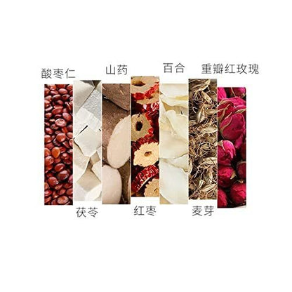 Poria Cocos Sour Jujube Kernel Tea ,Combination of Floral Tea (250g,5gx50pack)