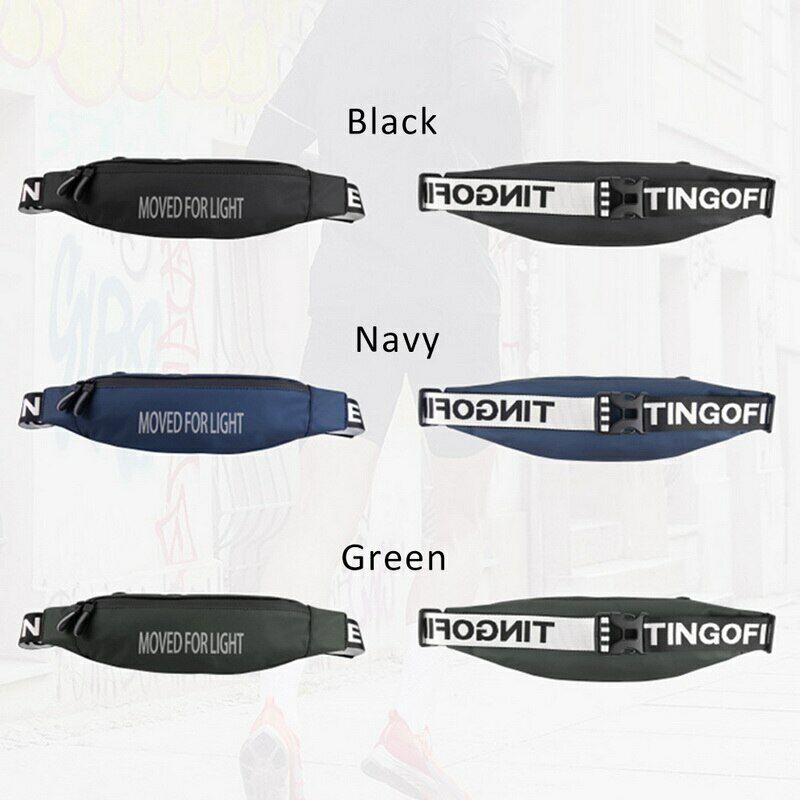 Waterproof Unisex Fashion Multicolor Waist Packs Fitness Outdoor Sports Belt Bag