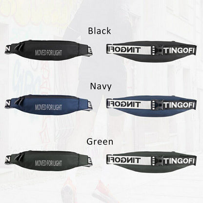 Waterproof Unisex Fashion Multicolor Waist Packs Fitness Outdoor Sports Belt Bag