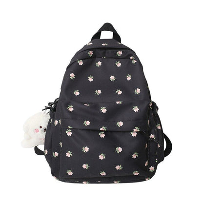 Fashion Nylon Backpack Anti-Theft Shoulder Bags Student School Bag Small Purse