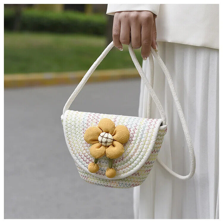 Bucket Shopping Bag School Bag Handbag Vintage Denim Large Shoulder Bag
