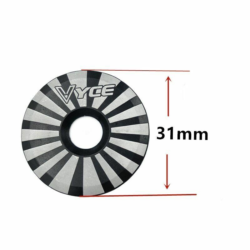 MTB Road Bike Bowl Cover Bicycle Stem Top Cap 28.6mm Fork Tube Headset Cycling