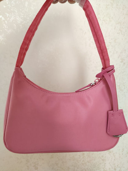 Nylon Shoulder Bag Underarm Purse Handbag Pouch Polyester Satchels Shape Bag 1PC