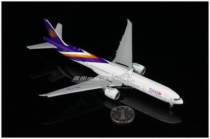1:400 JC Wings THAI BOEING 777-300ER Passenger Airplane Flap Down Diecast Model
