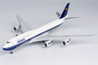 1:400 NG Model BOAC BOEING 747-100 Passenger Airplane Diecast Aircraft Model