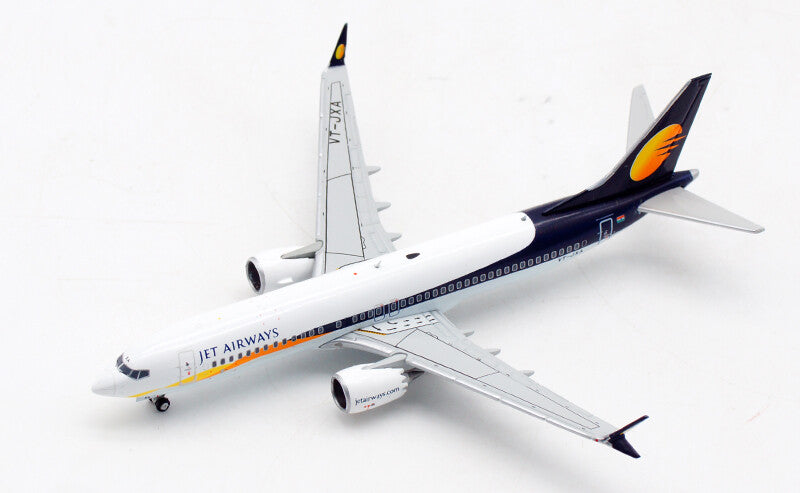JC Wings JET AIRWAYS for BOEING 737-8MAX VT-JXA 1/400 diecast model aircraft