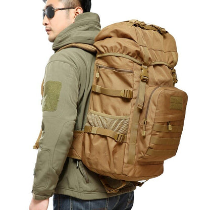 50L Large Capacity Tactics Backpack Nylon Army Bag Hike Travel Backpacks