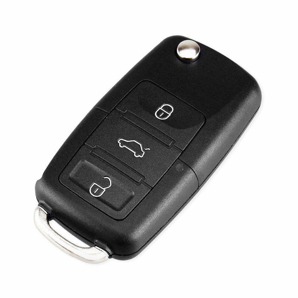 Car Key Shell For Volkswagen VW Jetta Golf Passat Skoda Flip Fold B5 B6 Beetle