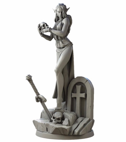 1/24 resin figures model Fantasy Mage Unassembled Unpainted