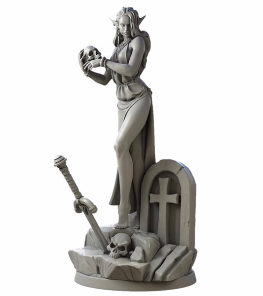 1/24 resin figures model Fantasy Mage Unassembled Unpainted
