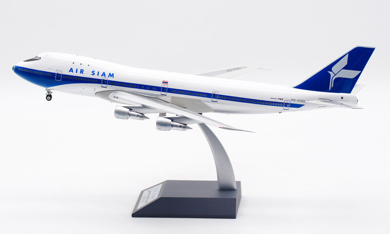 1:200 35CM InFlight AIR SIAM BOEING 747-200 Airplane Diecast Aircraft Model
