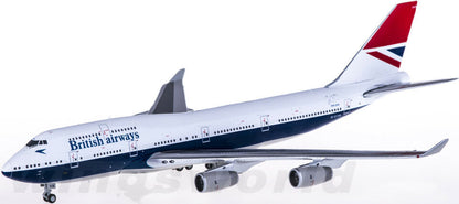 1:400 Geminijets British Airways BOEING 747-400 Passenger Airplane Diecast Model