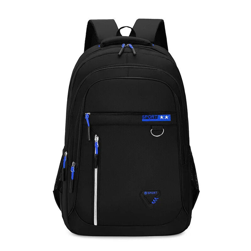 Men Backpack Oxford Black Bags Teen College Student Back Pack Bagpack Backpacks