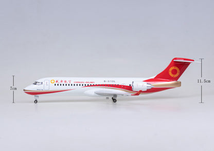 47CM 1:70 CHENGDU AIRLINES ARJ21 Passenger Airplane Landing Gears Resin Model