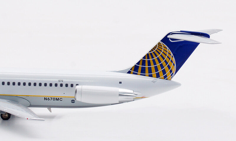 1:200 InFlight Continental McDonnell Douglas DC-9-50 Airplane Diecast Model