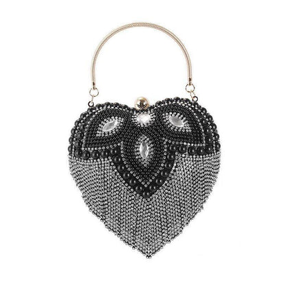 Rhinestone Evening Bag Clutch Womens Diamond Banquet Clutch Wedding Bridal Prom