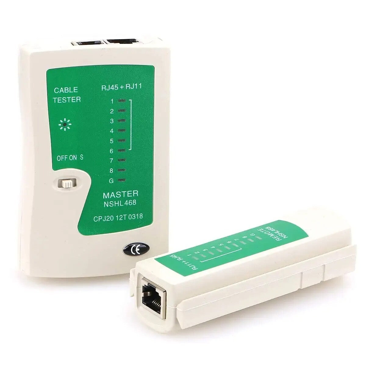 RJ45 Ethernet Cable Tester for Cat5 Cat6 8P 6P LAN Cable RJ11 Telephone Cable