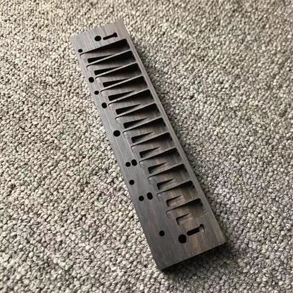 Custom Harmonica Sandalwood Lattice for D48 / Hohner Chromatic Scale Accessories