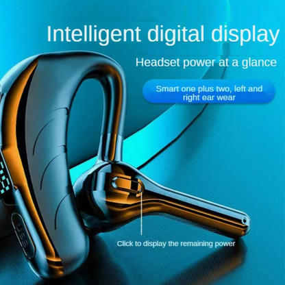Trucker Wireless Bluetooth 5.2 Earpiece Headset Earbud Noise Cancelling Mic US