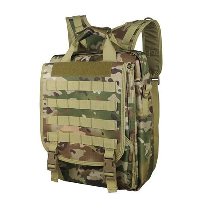Military Tactical Laptop Backpack Computer Rucksack Camping Hiking Travel Bag
