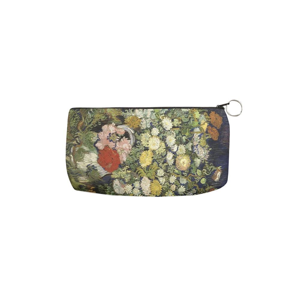 Canvas Cosmetic Bag Art Print Makeup Pouch Bags Traveling Lipstick Handbag Purse