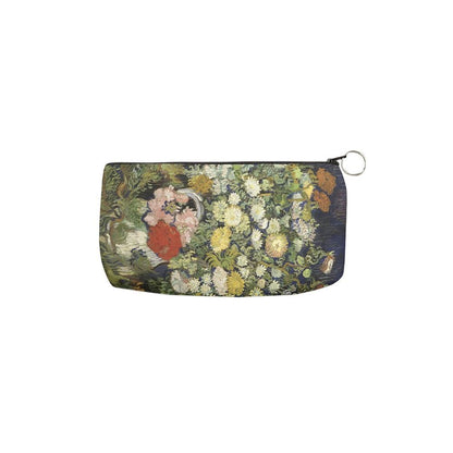 Canvas Cosmetic Bag Art Print Makeup Pouch Bags Traveling Lipstick Handbag Purse