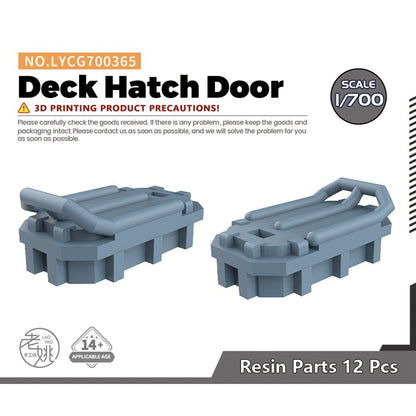 Yao's Studio LYCG700365 1/700 Model Upgrades Parts Deck Hatch Door