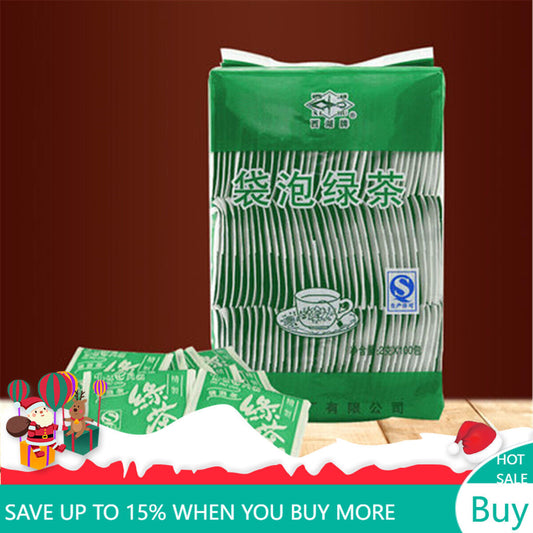 110g*2 Longjing Tea Bag Chinese Organic Dragon Pure Green Tea Health Care