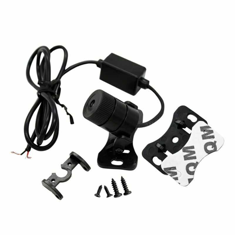 Car Laser Fog Lamp Light Red Line Anti Collision Rear-end Brake Parking Rearing