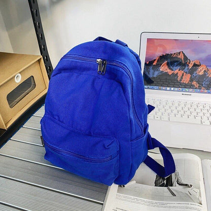 Canvas Women Backpack Small School Bags Rucksack Student Traveling 25*10*29 CM