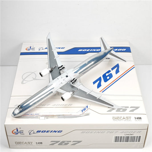 1:400 JC Wings BOEING B767-400Passenger Airplane Diecast Aircraft Model
