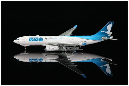 1:400 JC Wings MNG AIRLINES AIRBUS A330-200F Aircraft Diecast Airplane Model