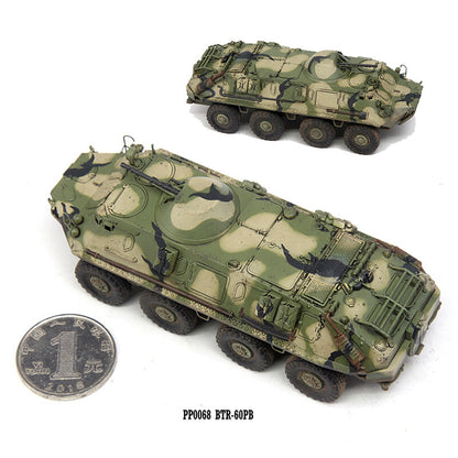 1/72 Soviet BTR-60PB BTR60 Infantry Armored Vehicle Camo Model
