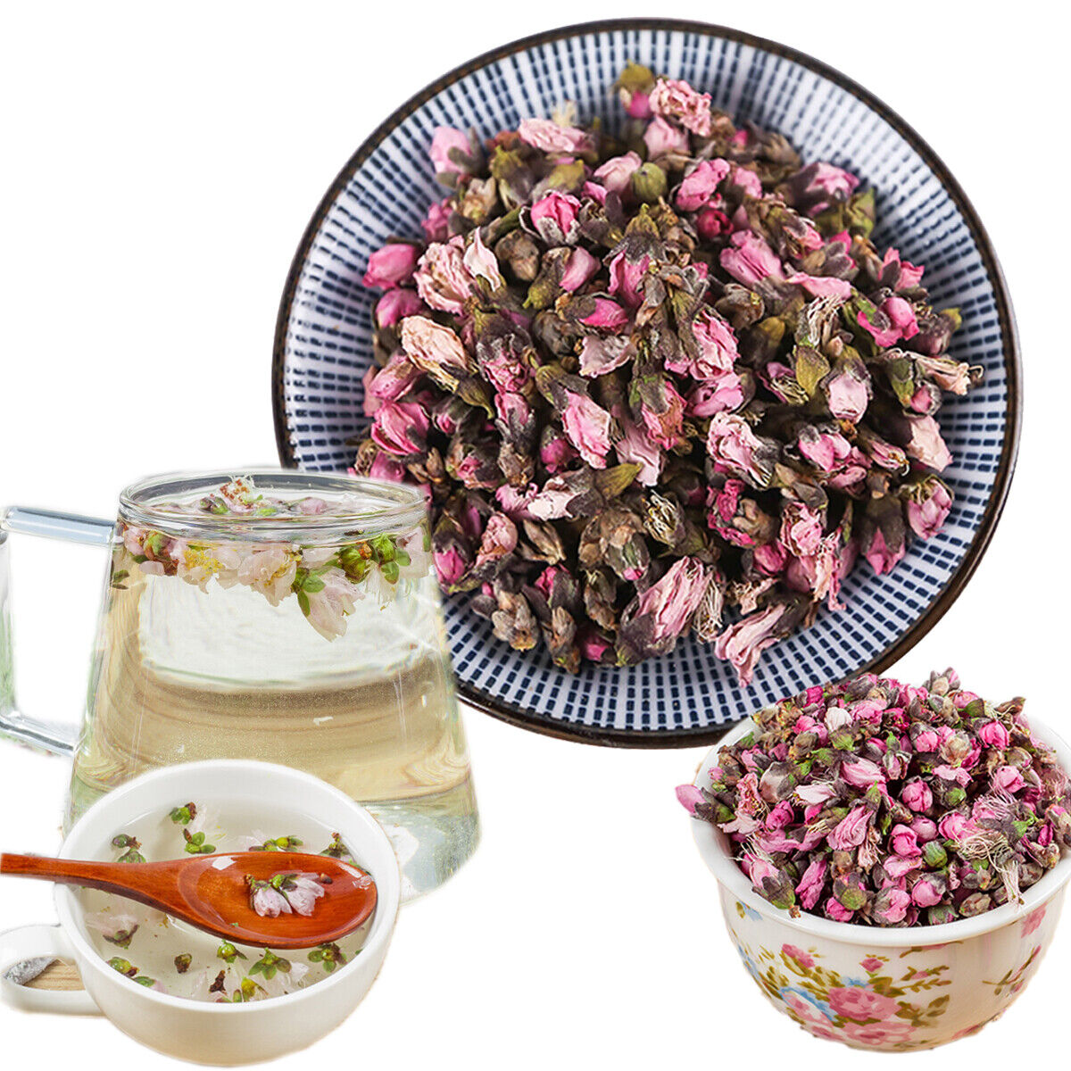 Premium Flower Tea Dried Peach Bulk Peach Blossom Fresh Chinese Health Drink