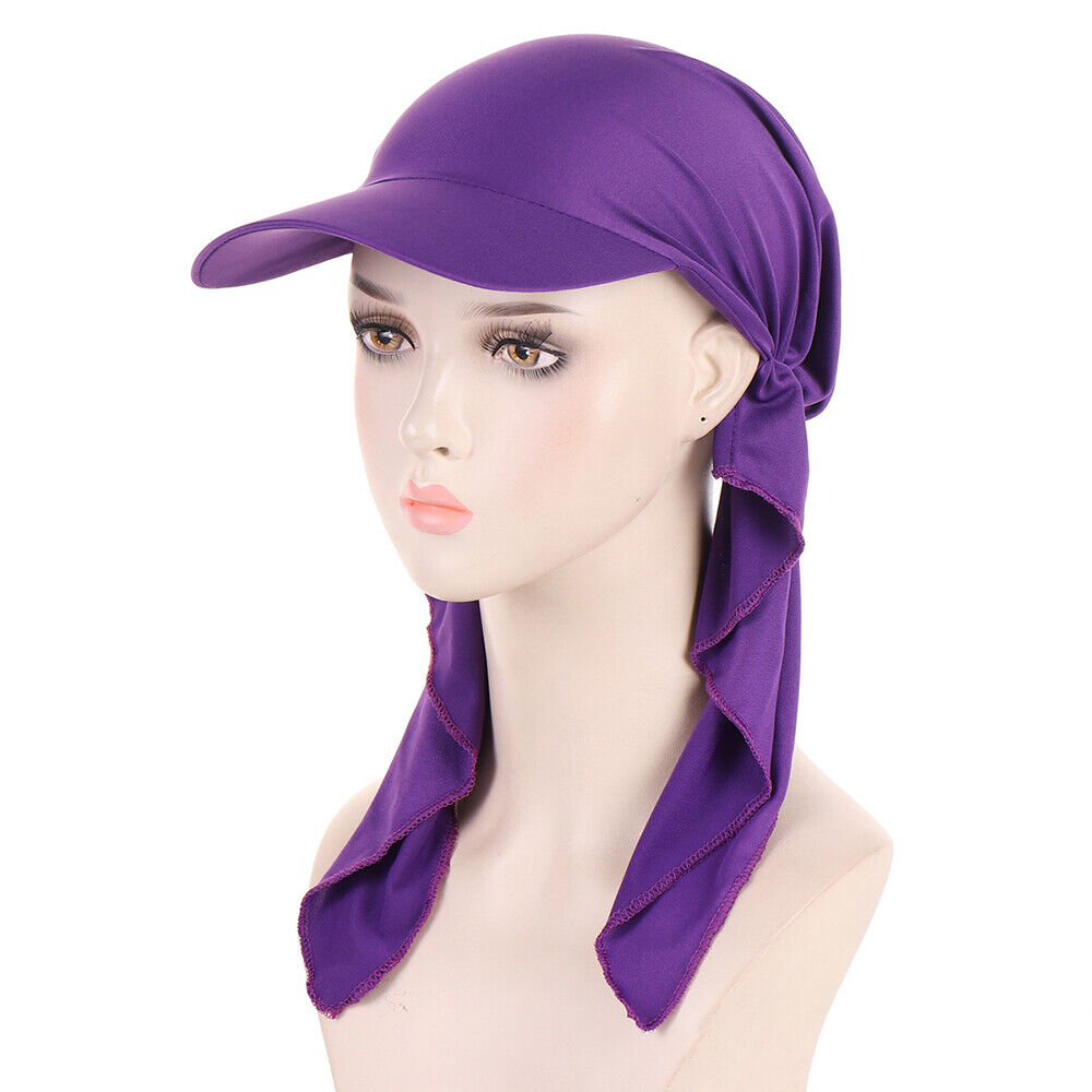 Fashion Turban Hat Scarf Cap Baseball Cap Headscarf Sun Hats Women Classic So