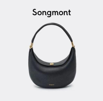 new shoulder underarm bag Songmont pine moon series moon bend bag
