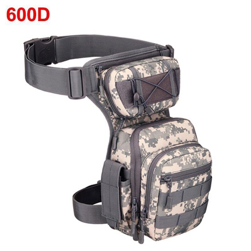 Men Leg Bag Waist Bag Utility Belt Pack Hiking Male Hip Bags Tactical Waist Bag