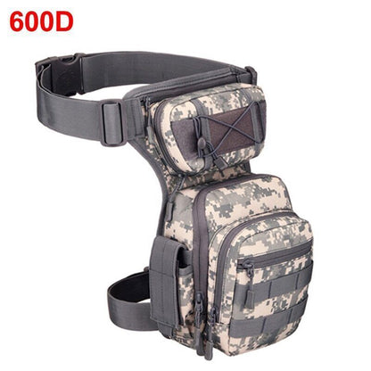Men Leg Bag Waist Bag Utility Belt Pack Hiking Male Hip Bags Tactical Waist Bag