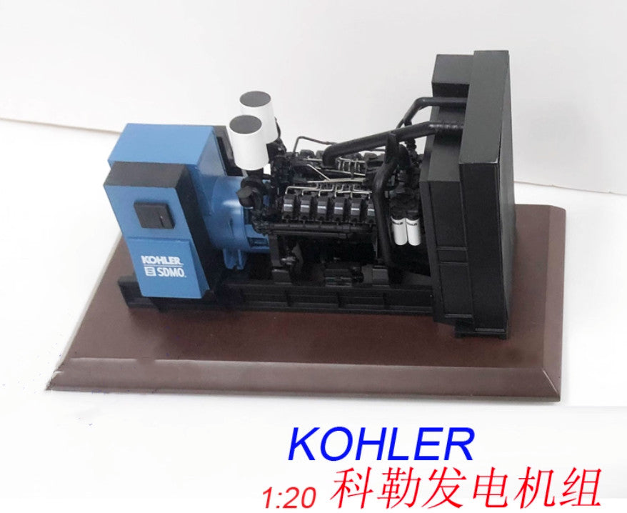 1:20 KOHLER SDMO Diesel Generator Set Construction Machinery Diecast Model