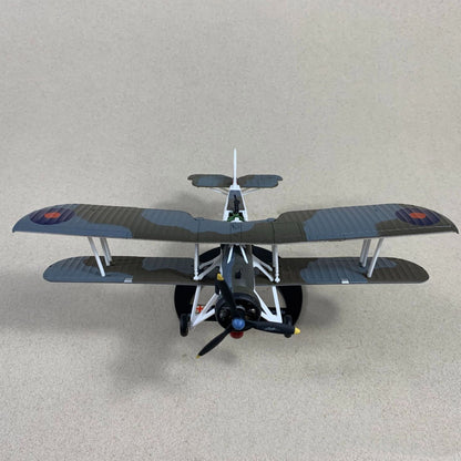 1/72 Scale WWII British Navy Fairey Swordfish Aircraft Finished Model Toy Gift