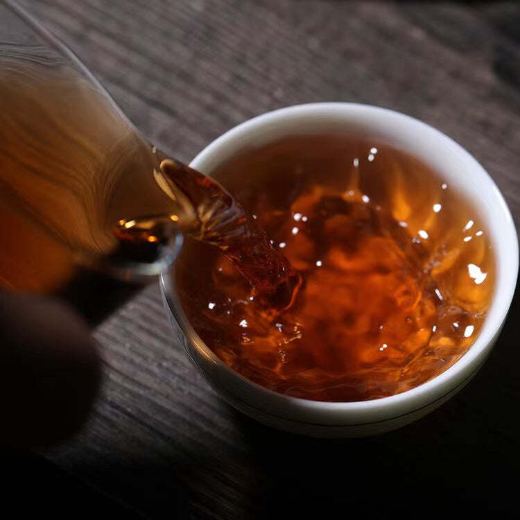 357g Laobanzhang Puerh Tea Cake Menghai Yunnan Ripe Pu-erh Black Tea