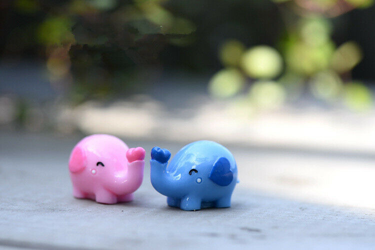 3pcs Couple Elephant Bottle Decoration Supplies Garden Deco Creative Handicrafts