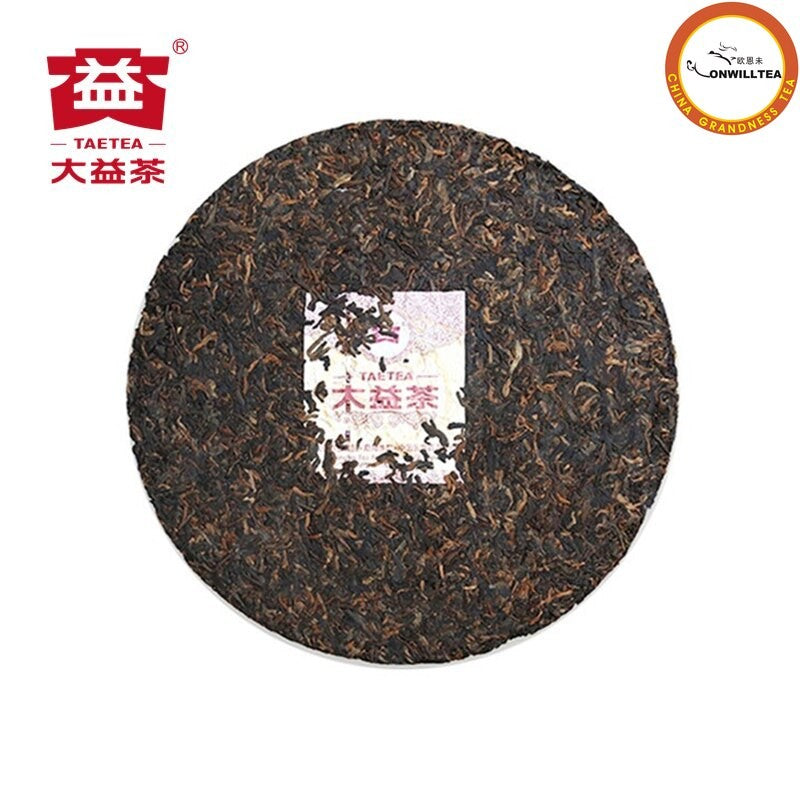 TAETEA Yue Chen Yue Xiang Pu'er Tea 2019 357g Ripe Puer Tea Pu'er -
