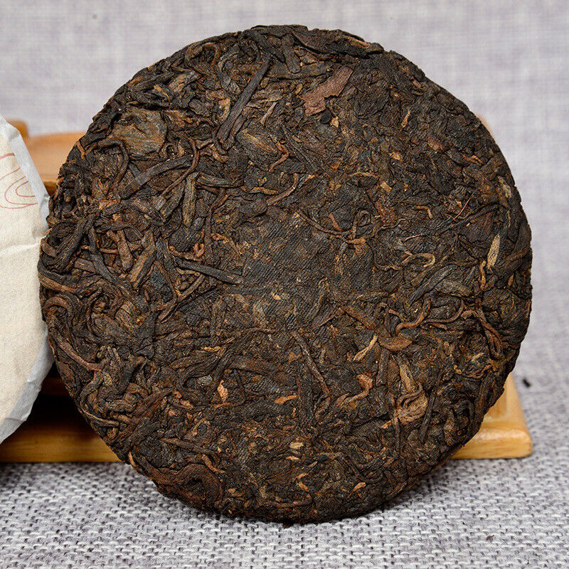 100g Pu'er Tea Leaves Ripe Tea Cake Bai Ling Golden Bud Ripe Tea Cake